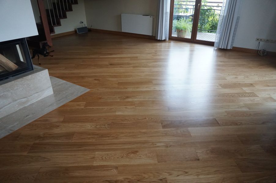 Cyklinowanie I Olejowanie Deski Debowej 03