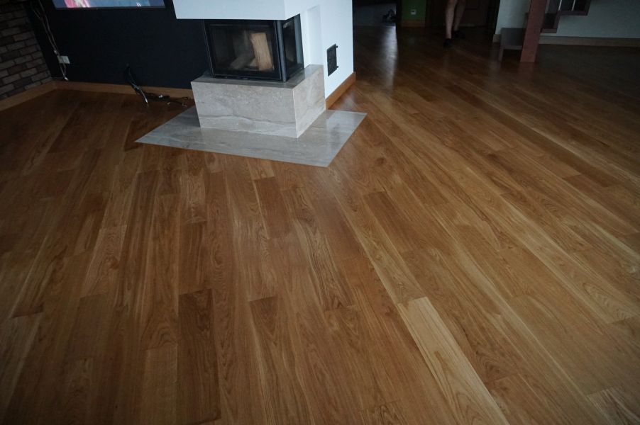 Cyklinowanie I Olejowanie Deski Debowej 09