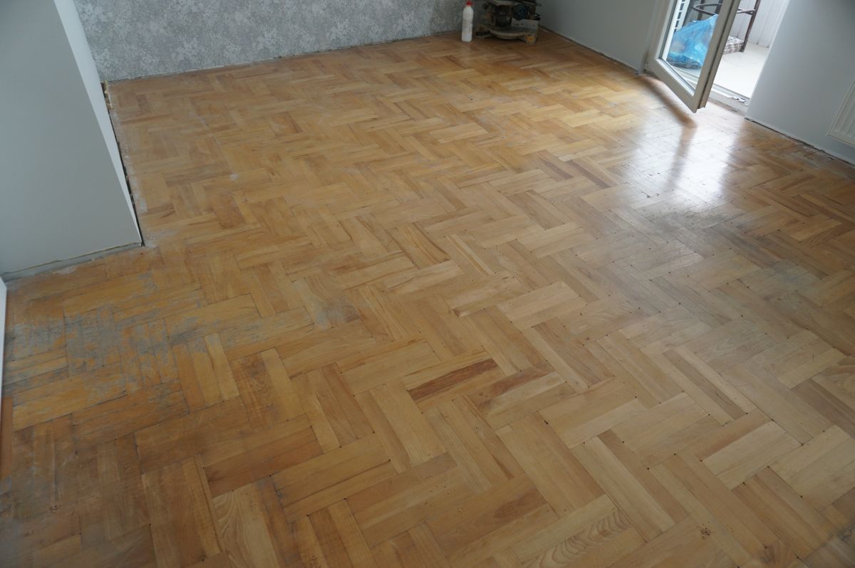 Renowacja Starego Parkietu Bukowego 010