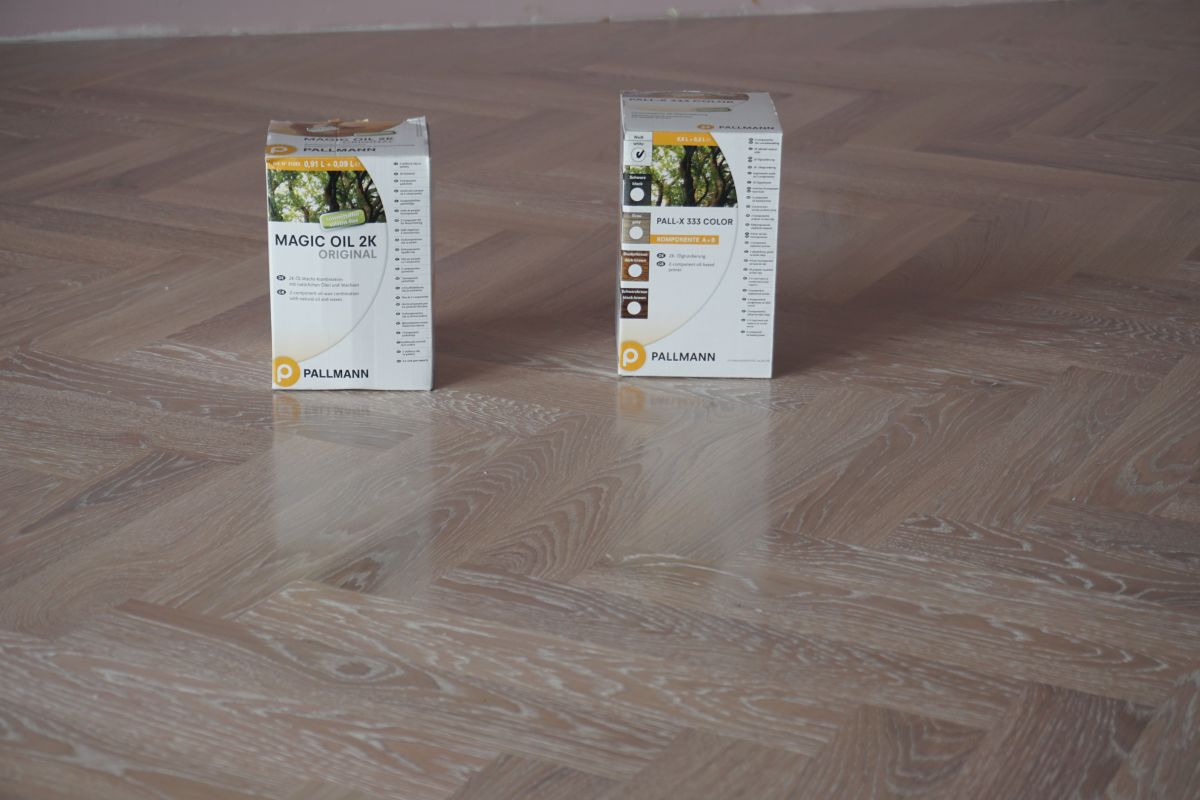 Wybielenie Parkietu Debowego Ulozonego W Jodelke 04